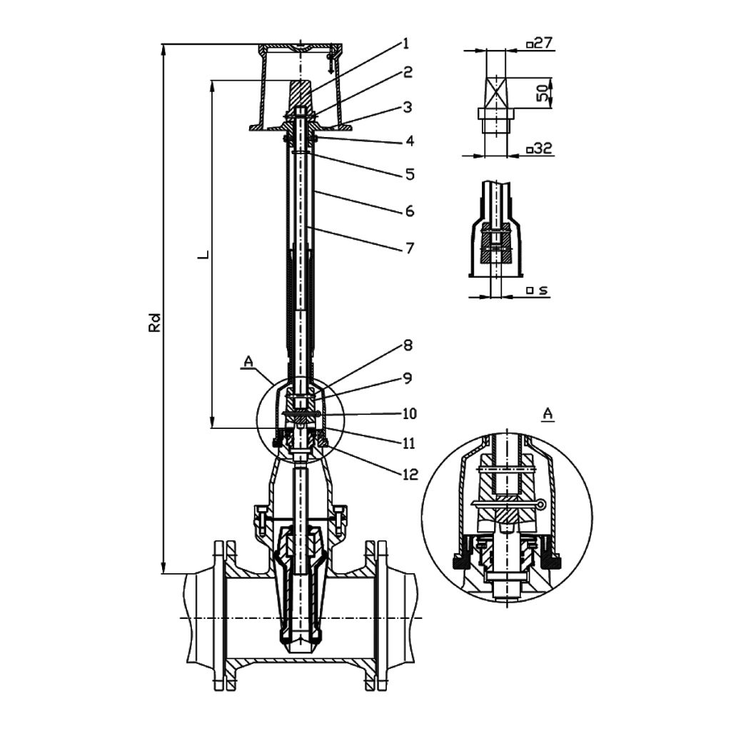 Telescopic Extension Spindles U&M Solutions